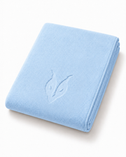 מגבת LIGHT BLUE TOWEL בצבע תכלת עם לוגו Inner Dragon, מוצר מתנה